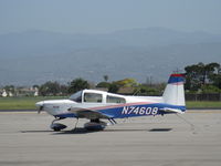 N74608 @ OXR - 1976 Grumman American AA-5B TIGER, Lycoming O&VO-360 180 Hp - by Doug Robertson