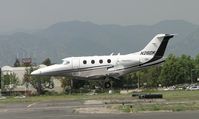 N26DK @ POC - Preparing to touch down on 26L - by Helicopterfriend