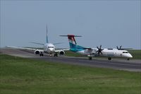 LX-LGF @ ELLX - DHC-8-402Q Dash 8 - by Jerzy Maciaszek