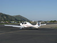 N441RA @ SZP - 2008 Diamond DA40-XLS DIAMOND STAR, Lycoming IO-360-MIA+ 180 Hp, warmup - by Doug Robertson