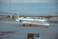 N754RA - Ex-Reno Air MD87 in AAL colors - by Ken Kula