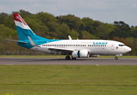 LX-LGS @ ELLX - just touched down rwy 24