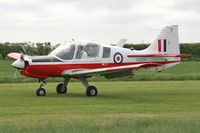 G-CBBT @ X5FB - Scottish Aviation Bulldog T.1, Fishburn Airfield, April 2007. - by Malcolm Clarke