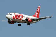 G-CELO @ EGNT - Boeing 737-33A(QC), Newcastle Airport, September 2007. - by Malcolm Clarke
