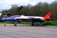 XX145 @ X3BR - ex Empire Test Pilots School Jaguar T.2A which looked like having an uncertain future when dumped at Cranwell. Now with the Cold War Jets collection who hope to restore it to a taxiing condition - by Chris Hall