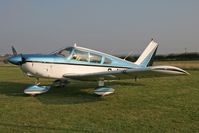 G-AVYM @ X5FB - Piper PA-28-180 Cherokee, Fishburn Airfield, October 2007. - by Malcolm Clarke