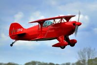 G-EEPJ @ BREIGHTON - Sliding in over the hedge