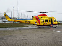 R-03 @ EHVL - Rescue Helicopter of the Dutch Airforce on the island VLIELAND - by Willem Göebel