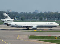 N381WA @ AMS - Taxi to the Cargo gate of Amsterdam Airport - by Willem Göebel