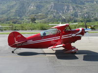 N49BR @ SZP - 1980 Aerotek PITTS S-2A, Lycoming AEIO-540 260 Hp with full inverted systems, taxi - by Doug Robertson