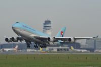 HL7448 @ LOWW - Korean Air Boeing 747-400 - by Dietmar Schreiber - VAP