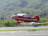 N49BR @ SZP - 1980 Aerotek PITTS S-2A, Lycoming AEIO-540 260 Hp, full inverted systems, landing Rwy 04 - by Doug Robertson