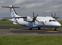 G-BWWT @ EGSH - Arriving at EGSH.