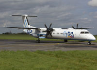 G-JECO @ EGSH - Arriving at EGSH.