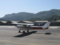 N5443L @ SZP - 1980 Cessna 152, Lycoming O-235 110 Hp, taxi back - by Doug Robertson