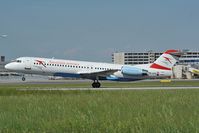 OE-LVO @ LOWW - Austrian Arrows Fokker 100 - by Dietmar Schreiber - VAP