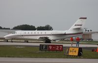 N396QS @ LAL - Net Jets C680