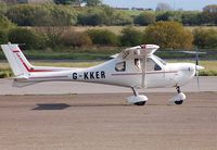 G-KKER @ EGFH - Visiting Jabiru. - by Roger Winser