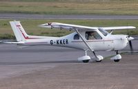 G-KKER @ EGFH - Departing for Haverfordwest Airport. - by Roger Winser