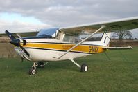 G-MICK @ X5FB - Reims F172N, Fishburn Airfield, November 2008. - by Malcolm Clarke