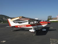 N7596X @ SZP - 1960 Cessna 172B, Continental O-300 145 Hp, Hoerner Booster Tips - by Doug Robertson