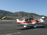 N7596X @ SZP - 1960 Cessna 172B, Continental O-300 145 Hp, Hoerner Booster Tips - by Doug Robertson