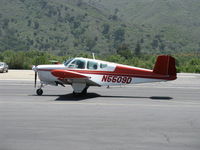 N5509D @ SZP - 1957 Beech H35 BONANZA, Continental O-470-G 240 Hp, 464 H models were built-original price faf $22,650, taxi - by Doug Robertson