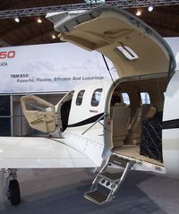 N850VM @ EDNY - SOCATA TBM-850 at the Aero 2012, Friedrichshafen