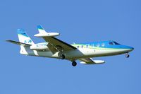 N777HD @ KSAT - On approach 30L.