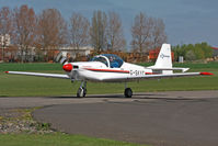G-SKYC @ EGBR - Slingsby T-67M Firefly, Breighton Airfield, April 2009. - by Malcolm Clarke
