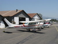 N8517S @ SZP - 1965 Cessna 182H Skylane, Continental O-470 230 Hp - by Doug Robertson