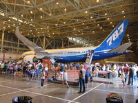 N787BX @ DFW - Inside AA hanger in Dallas at DFW Airport.  May 12, 2012. - by Paul Stafford