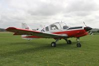 G-CBBT @ X5FB - Scottish Aviation Bulldog T1, Fishburn Airfield, April 2007. - by Malcolm Clarke