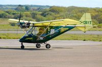 G-CBYT @ EGFH - Thruster microlight. - by Roger Winser