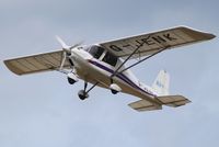 G-JENK @ X3CX - Departing from Northrepps. - by Graham Reeve