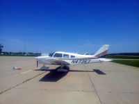 N47367 @ KICL - On the Ramp Clarinda working on the Compass Rose - by Floyd Taber