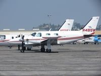 N481SW @ POC - Parked at Howard Aviation - by Helicopterfriend
