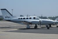 N93PJ @ POC - Parked at Howard Aviation - by Helicopterfriend