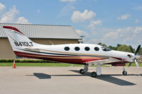 N410LT @ GIF - At Gilbert Airport ,Winter Haven , Florida - by Terry Fletcher