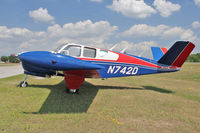 N742D @ GIF - At Gilbert Airport ,Winter Haven , Florida - by Terry Fletcher