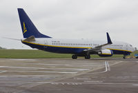 EI-DHK @ EGSH - Being towed to KLM Engineering.