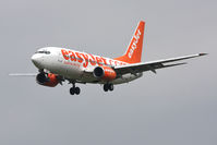 G-EZKB @ EGNT - Boeing 737-73V, Newcastle Airport, April 2009. - by Malcolm Clarke