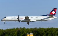 HB-IZH @ ELLX - short final RW06 - by Friedrich Becker