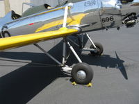 N53271 @ SZP - Ryan Aeronautical ST-3KR as PT-22, Kinner R5-540-1 160 Hp radial, intricate main landing gear - by Doug Robertson