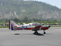 N540BD @ SZP - 1973 Scottish Aviation BULLDOG Mdl 120/121, Lycoming O-540-A1B5D 200 Hp, taxi - by Doug Robertson