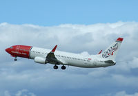 LN-NOL @ EGPH - Norwegian air shuttle B737-800 With special tail markings - by Mike stanners