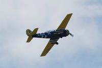 G-OUGH @ EGFH - Run and break over Runway 28. Marked 62/IV on port side. - by Roger Winser