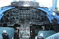 G-OPAS @ EGHH - Cabin view of Viscount At Bournemouth Aviation Museum - by Terry Fletcher