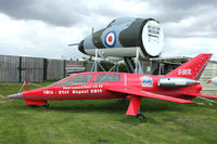 G-BKRL @ EGHH - At Bournemouth Aviation Museum - by Terry Fletcher