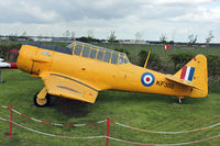KF388 @ EGHH - Reconstruction of the Bournemouth Aviation Museum's Harvard commenced in 2000, being built up from a collection of parts from various sources. The rear fuselage is ex-RAF, the fin ex-Royal Navy, another part was marked as a US Navy SNJ and the wings are e - by Terry Fletcher